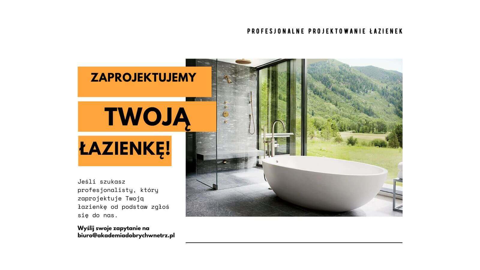 Projektowanie łazienek Bydgoszcz